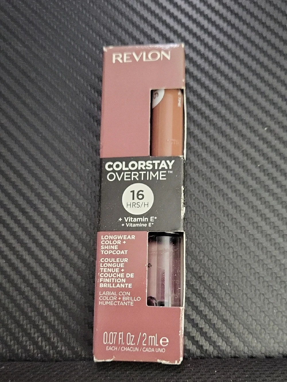 Revlon ColorStay Overtime Longwear Lip‎ Color & Topcoat — Taupe Time